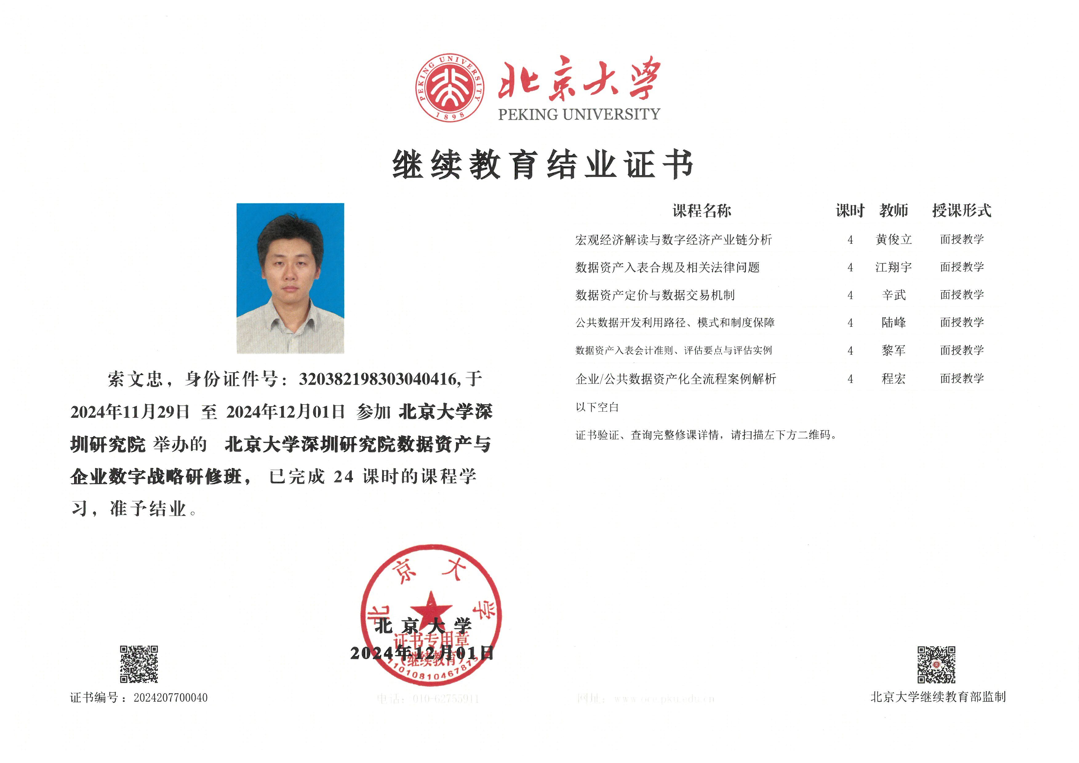 索文忠畢業(yè)證 索文忠畢業(yè)證